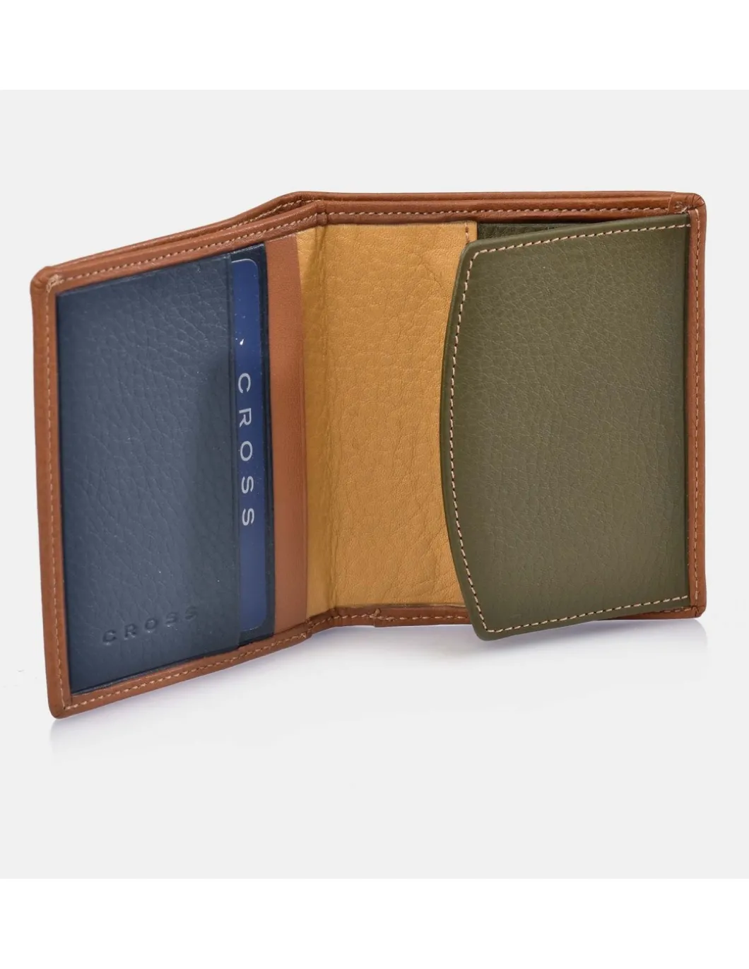 CROSS Monedero de hombre piel multicolor