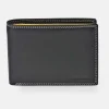 DAVILETTO Cartera americano de piel para hombre con monedero interior colores