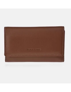 DAVILETTO Llavero para hombre en piel con 6 ganchos