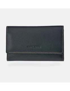 DAVILETTO Llavero para hombre en piel con 6 ganchos