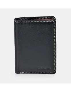 DAVILETTO tarjetero de piel color para hombre