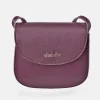 EL CABALLO Bolso bandolera mini en piel con solapa para mujer