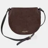 EL CABALLO Bolso bandolera con solapa para mujer en piel Serraje