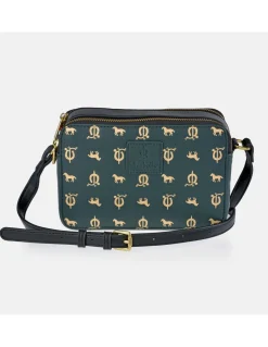 EL CABALLO bolso bandolera en piel sintética grabada para mujer
