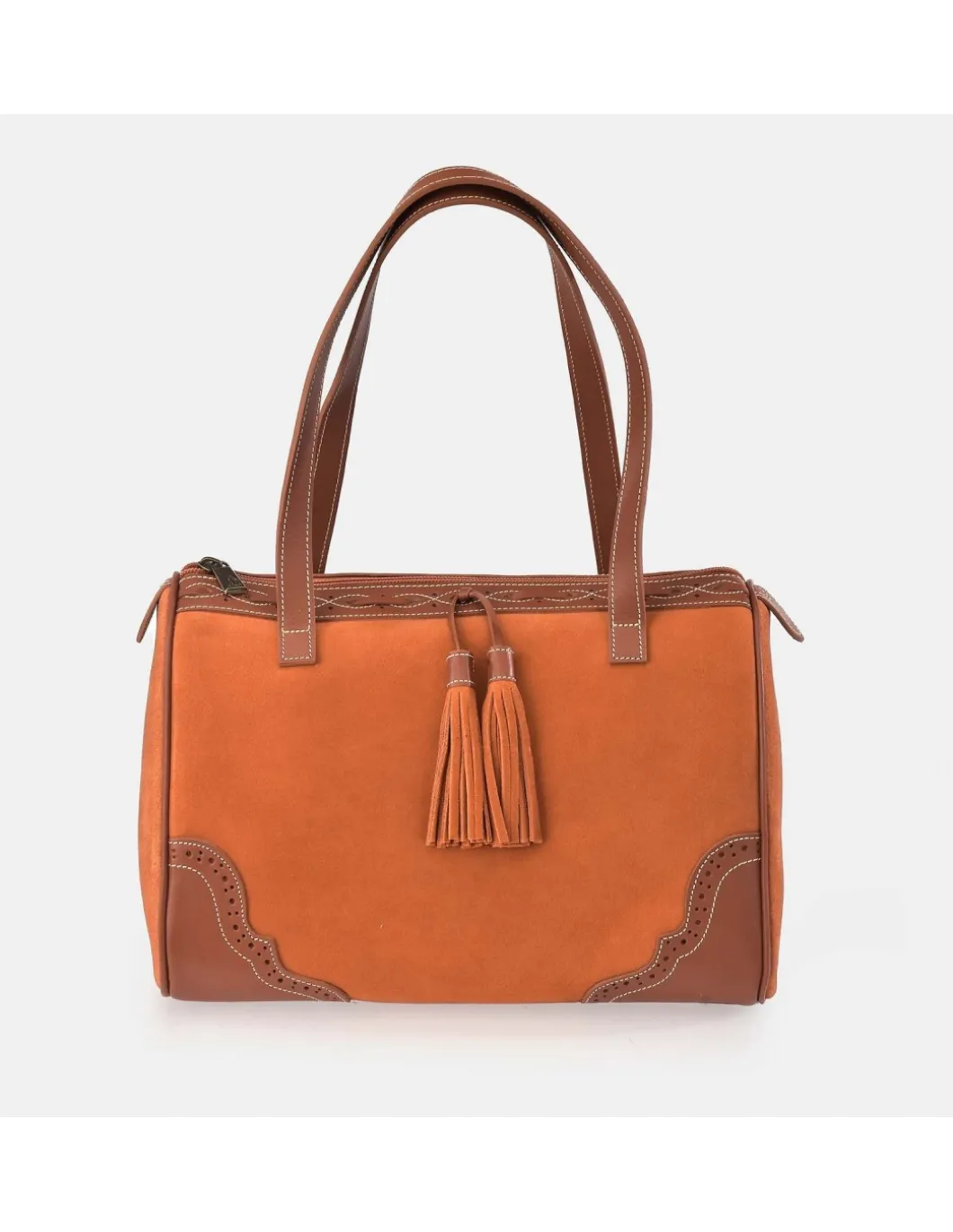 EL CABALLO Bolso bowling para Mujer Piel Serraje