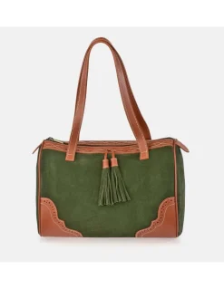 EL CABALLO Bolso bowling para Mujer Piel Serraje