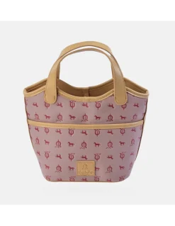 EL CABALLO bolso de mano con bandolera para mujer en calidad logo estampado sintético