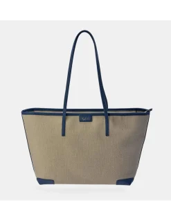 EL CABALLO bolso shopping mujer calidad arpillera sintético grande