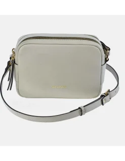 GUY LAROCHE bolso bandolera para mujer en piel con doble cremallera de la colección CAVIAR