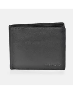 GUY LAROCHE Cartera Americano clásica en piel suave para hombre con monedero