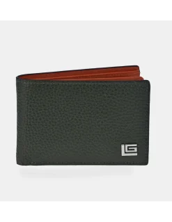 GUY LAROCHE Americano tarjetero para hombre en piel floater