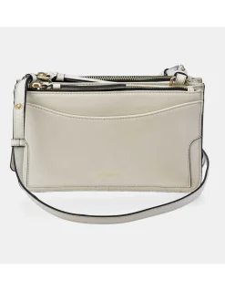 GUY LAROCHE bolso bandolera piel con fuelles para mujer