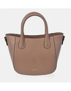 GUY LAROCHE bolso de mano en piel suave con bandolera