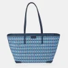 GUY LAROCHE bolso grande estilo tote en lona estampada para mujer