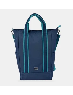 GUY LAROCHE bolso mochila para mujer en nylon con asas de mano y bandolera