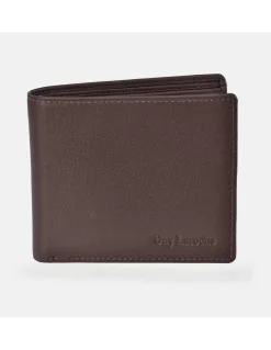 GUY LAROCHE Cartera Americano clásica en piel suave para hombre con monedero