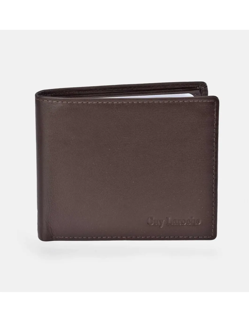 GUY LAROCHE Cartera Americano clásica en piel suave para hombre