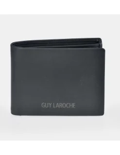GUY LAROCHE Cartera Americano piel para hombre con monedero