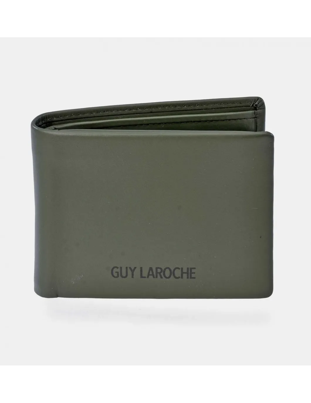 GUY LAROCHE Cartera Americano piel para hombre con monedero