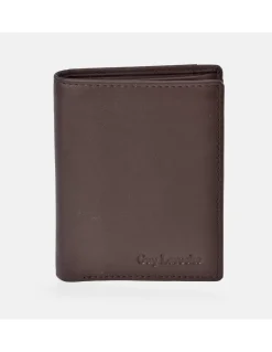 GUY LAROCHE Cartera clásica en piel suave para hombre con monedero