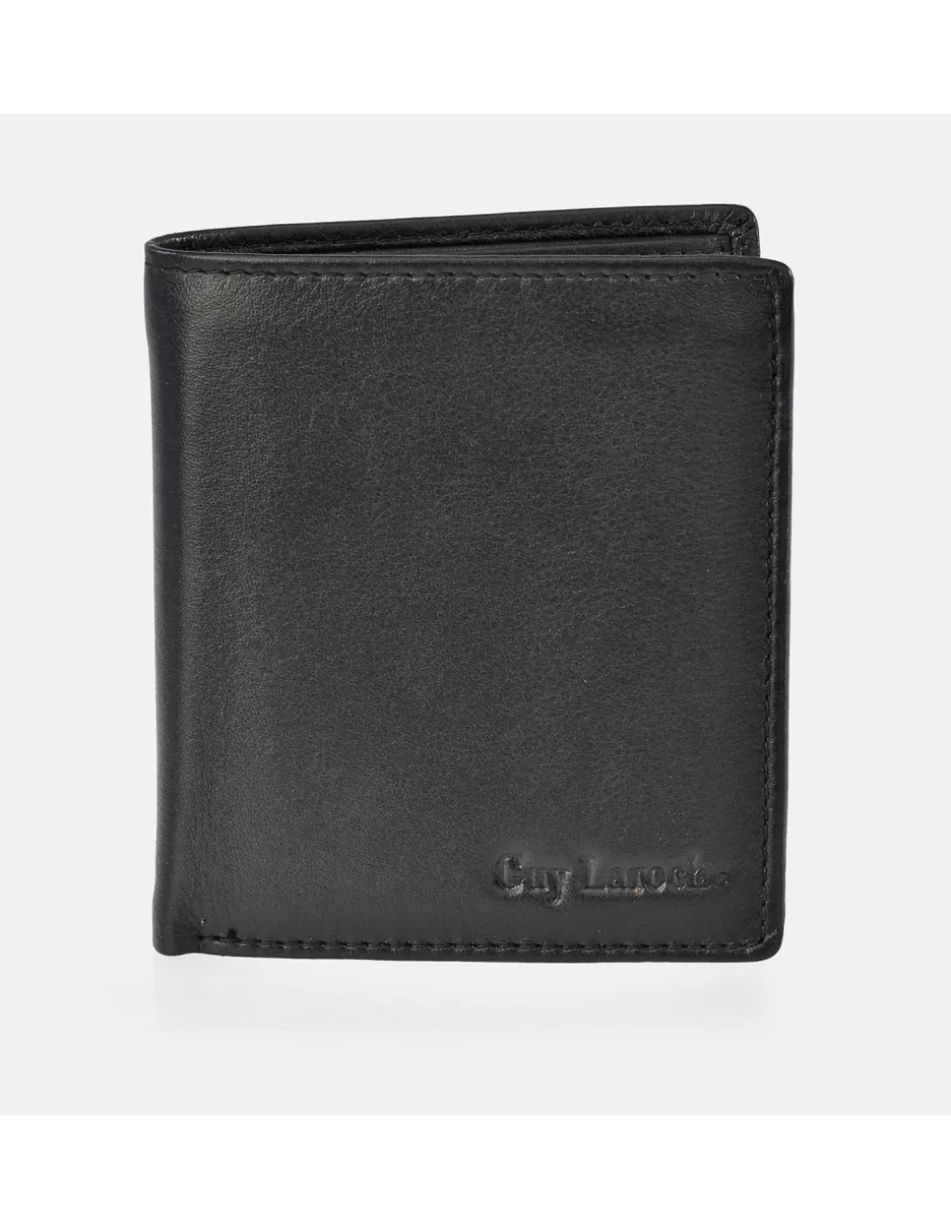 GUY LAROCHE Cartera clásica en piel suave para hombre compacta