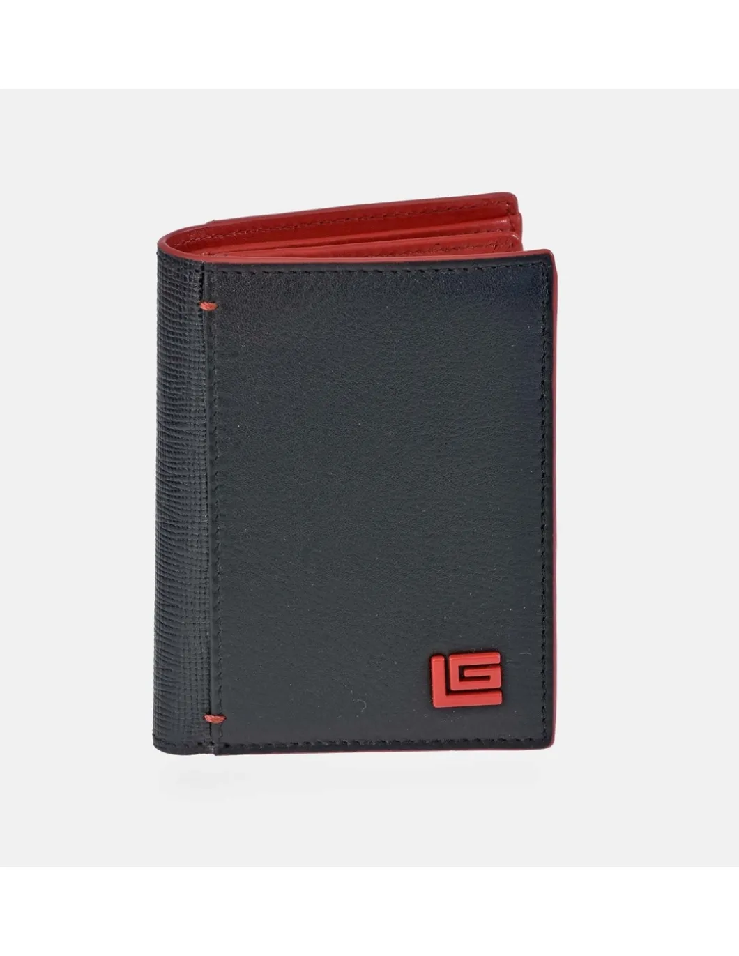 Guy Laroche Cartera de hombre en piel bicolor