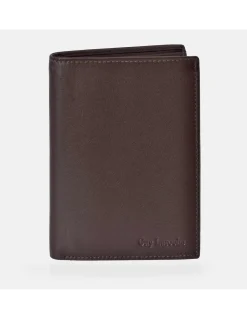 GUY LAROCHE Cartera gran formato en piel suave para hombre con monedero