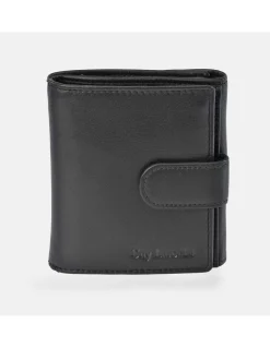 GUY LAROCHE Cartera piel suave para hombre con monedero