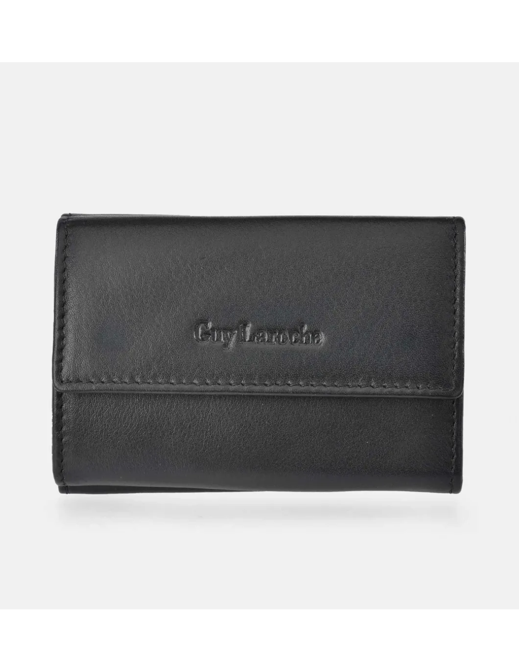GUY LAROCHE Llavero doble en piel suave para hombre