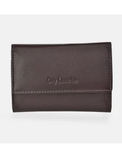 GUY LAROCHE Llavero plano en piel suave para hombre grande