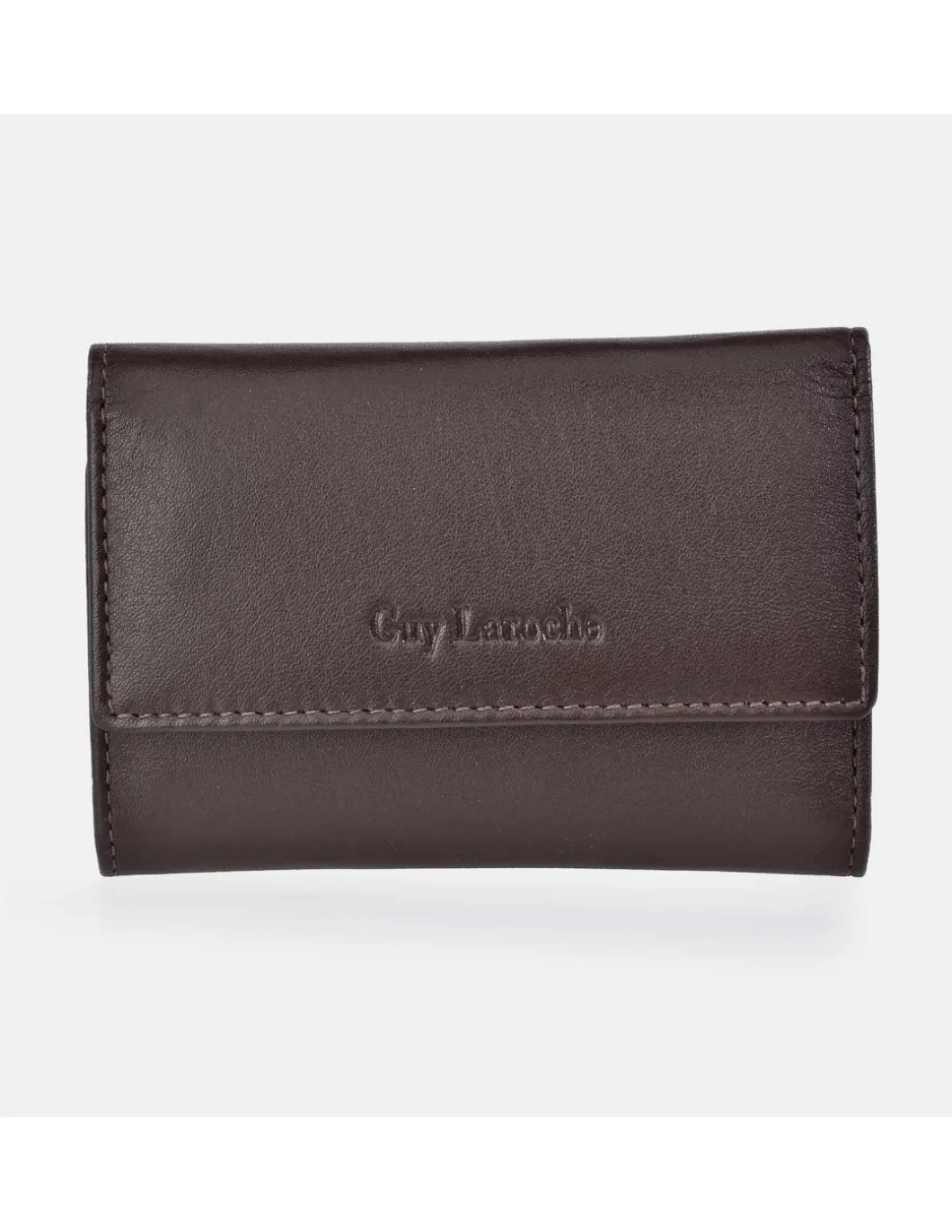 GUY LAROCHE Llavero plano en piel suave para hombre grande
