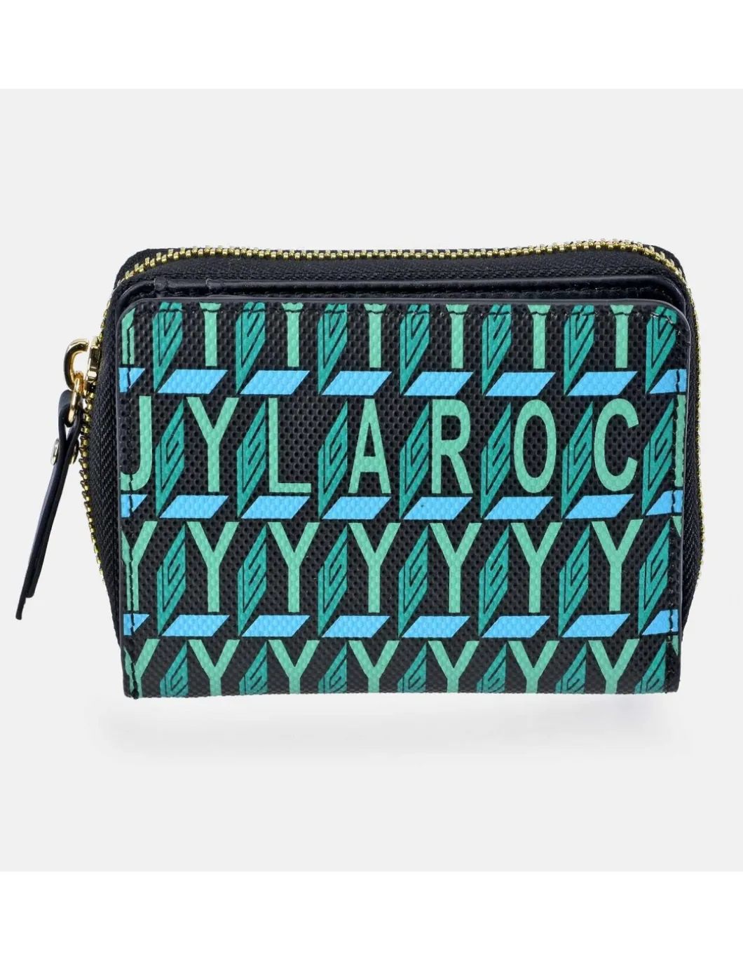 GUY LAROCHE monedero billetero mediano para mujer en lona print logo