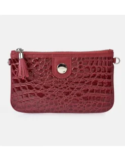 GUY LAROCHE Monedero billetero grande + Bolso de mano con bandolera en símil piel con estuche