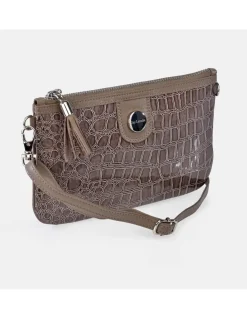 GUY LAROCHE Monedero billetero grande + Bolso de mano con bandolera en símil piel con estuche