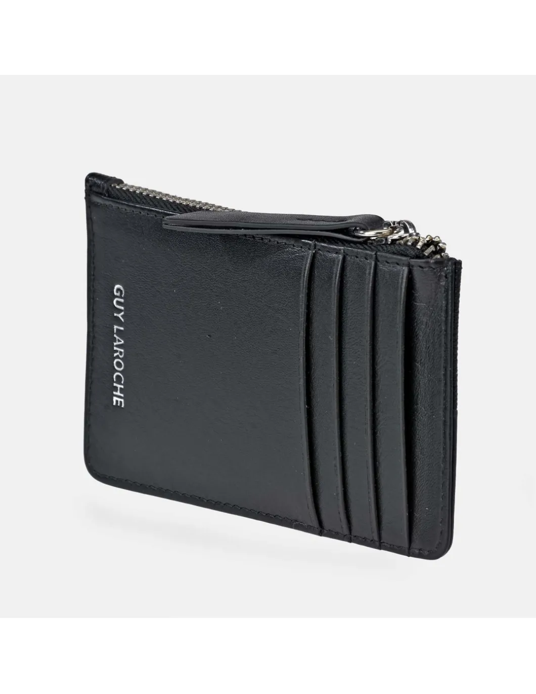 GUY LAROCHE monedero con tarjetero en piel para hombre