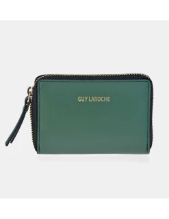 GUY LAROCHE Monedero pequeño con cremallera para mujer