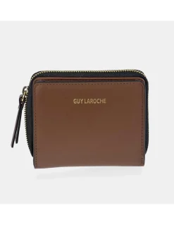 GUY LAROCHE Monedero tarjetero en piel para mujer