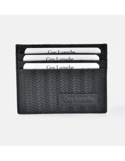 GUY LAROCHE Tarjetero de Hombre Piel Colección Espiga