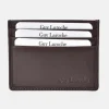 GUY LAROCHE Tarjetero plano para hombre en piel suave