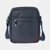 PIERRE CARDIN bolso bandolera con costuras vista para caballero