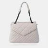PIERRE CARDIN Bolso bandolera grande con cadena para mujer calidad Acolchado