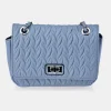 PIERRE CARDIN bolso bandolera con solapa para mujer en símil piel acolchado