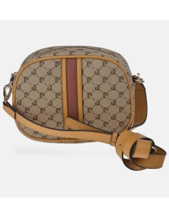 PIERRE CARDIN Bolso bandolera mini en lona con cremallera