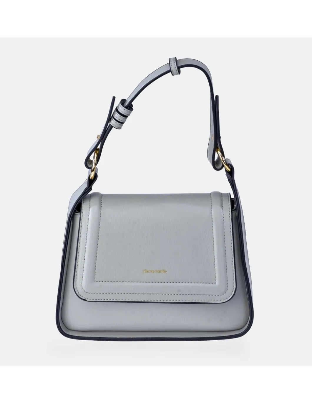 PIERRE CARDIN bolso bandolera con asa de mano y solapa sintético