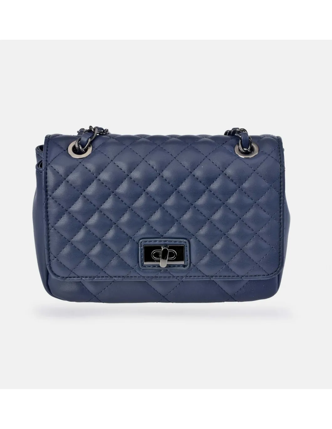 PIERRE CARDIN Bolso de bandolera en piel sintética acolchado con solapa