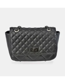 PIERRE CARDIN Bolso de bandolera en piel sintética acolchado con solapa