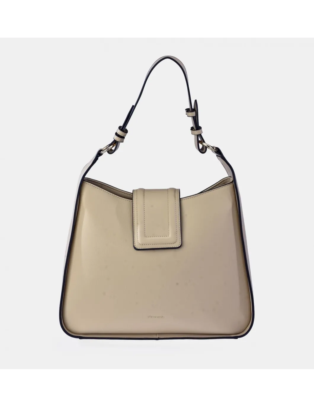 PIERRE CARDIN bolso de hombro con doble asa y bandolera sintético