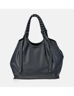 PIERRE CARDIN Bolso de hombro con asas largas para mujer en piel sintética