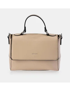 PIERRE CARDIN Bolso de mano para mujer símil piel y piel Napa