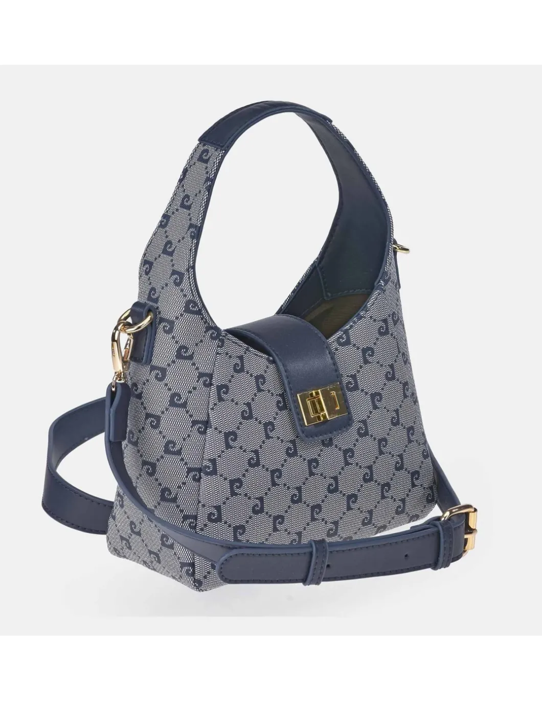 PIERRE CARDIN Bolso de mano con bandolera para mujer en lona